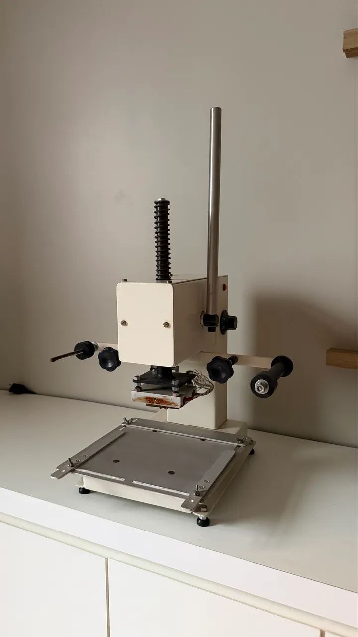 Máquina De Gravação Hotstamping Personalização Manual - Foto 3