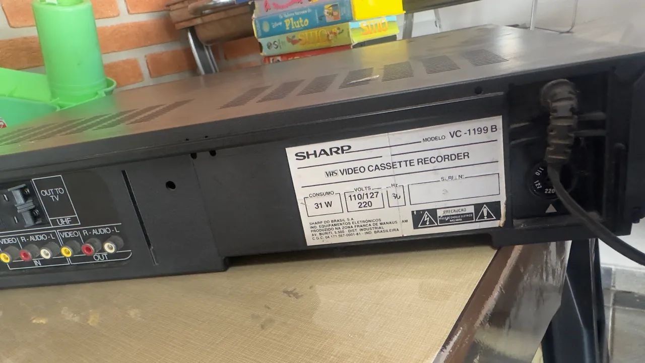 VHS SHARP VC - 1199B - Foto 3