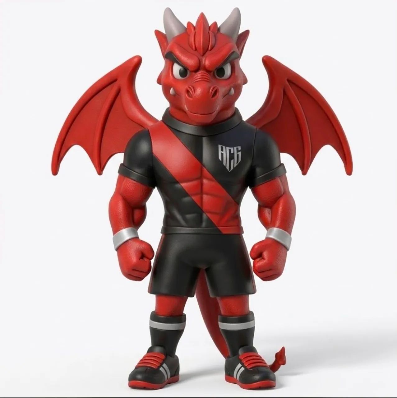Mascote Atlético Clube Goianiense - Dragão