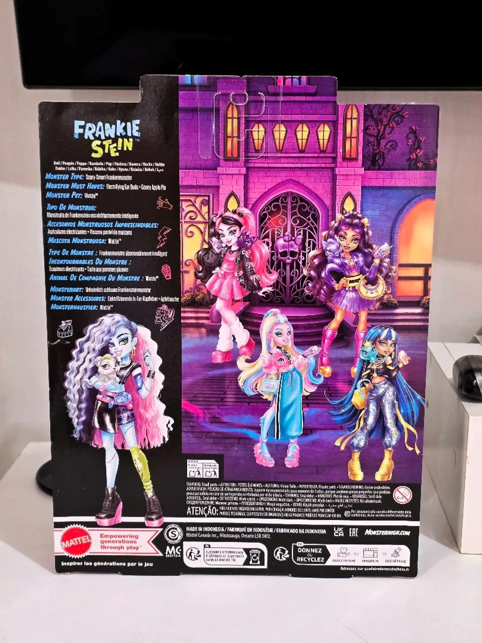 rosy monster アルガンハグティ(1枚のみ) Frankie Stein Monster High Core Refresh 2 - Brinquedos e Jogos