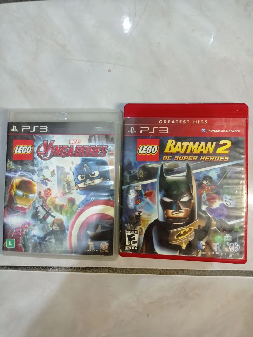 Lego Marvel's Avengers/Lego Batman 2 (PS3) ORIGINAL