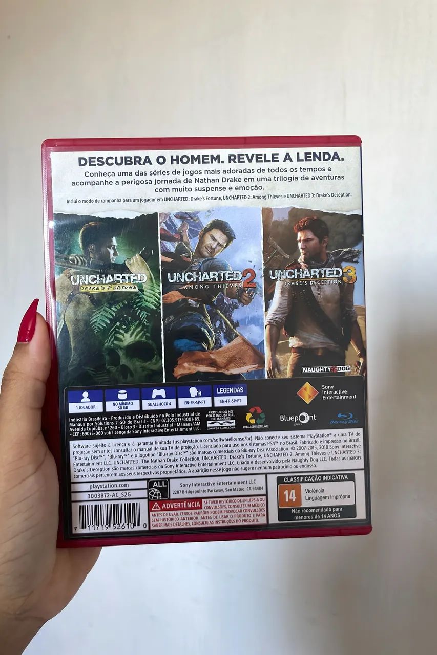 Uncharted Collection - jogo para PS4 - Foto 2