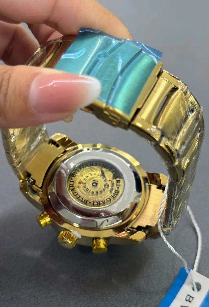 Relógio Bvlgari esqueleto  - Foto 4