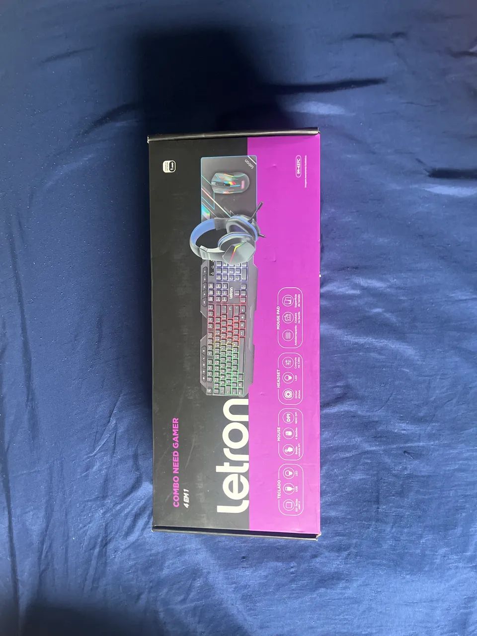 Kit periféricos Letron 4 em 1 