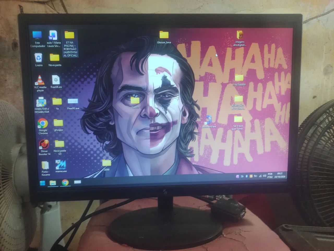 Monitor gamer led 19.5 meio polegadas 3 Green entrada HDMI e VGA