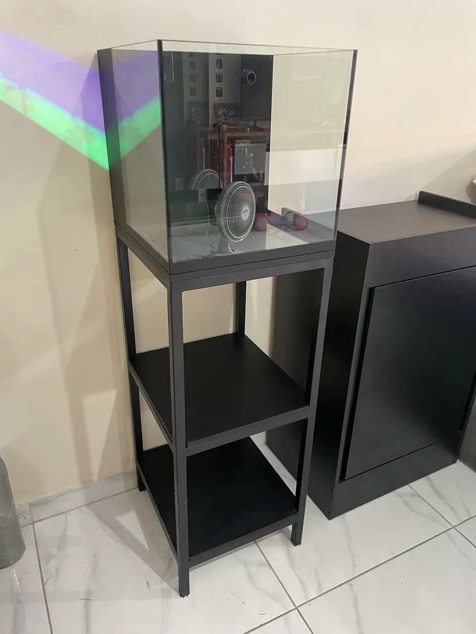 Aquario com sump traseiro+base de metalon - Foto 4