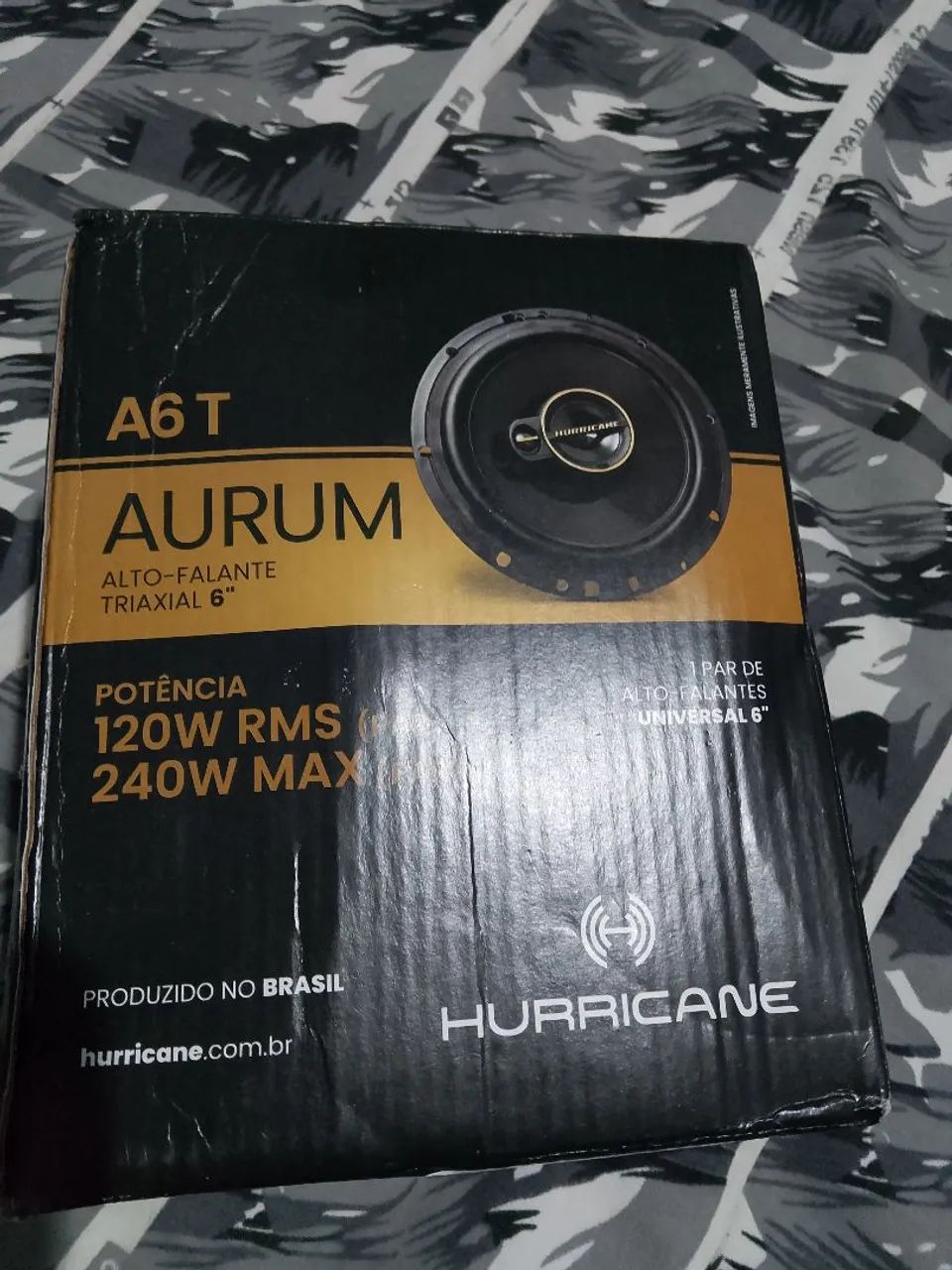 Par Auto falantes 6 polegadas Hurricane 60w - Foto 3