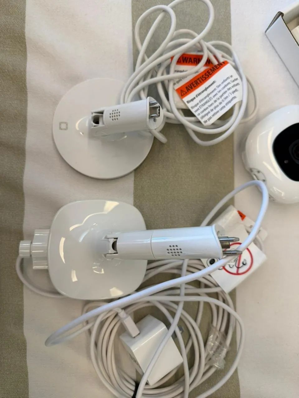Nanit baba eletrônica com IA kit completo com 2 bases  - Foto 4