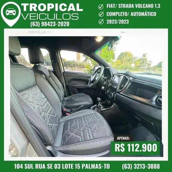 Fiat Strada Volcano 1.3 Flex 8V CD Aut. 2023 - Foto 5