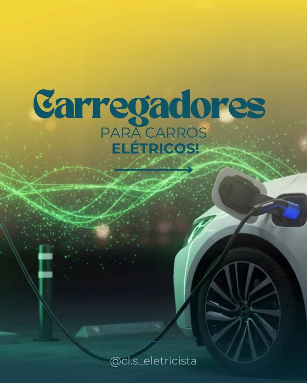 Instalação de Carregador de Carros Elétricos