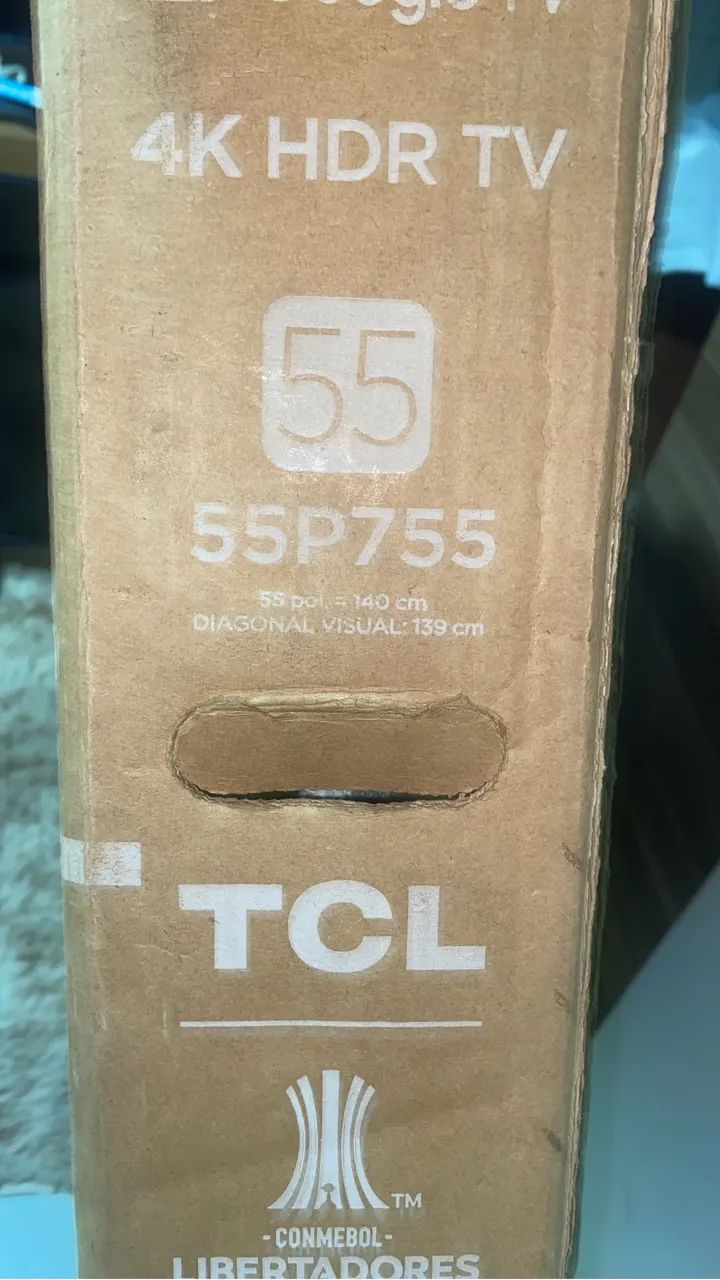55 Polegadas Smartv TCL 4k bordas infinitas zera - Foto 2