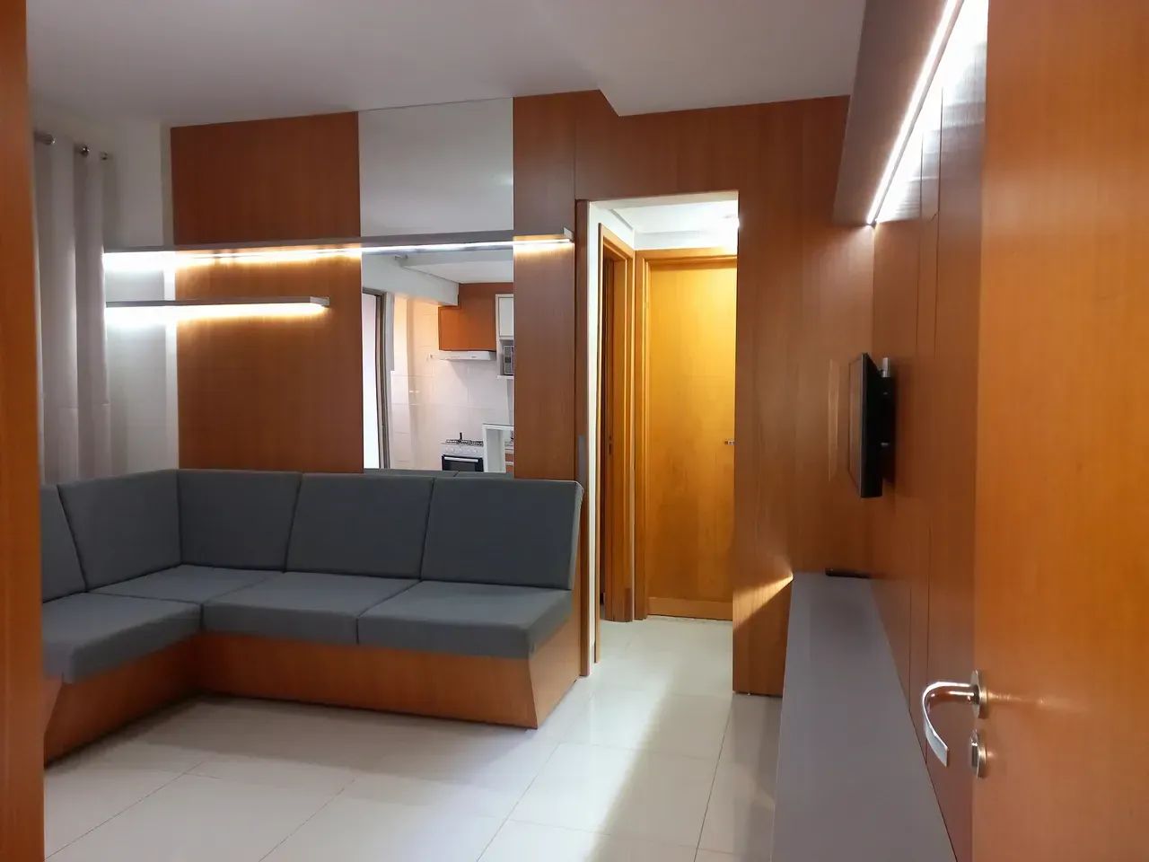 Apartamento 1 Quarto Mobiliado 105 Norte - Foto 2