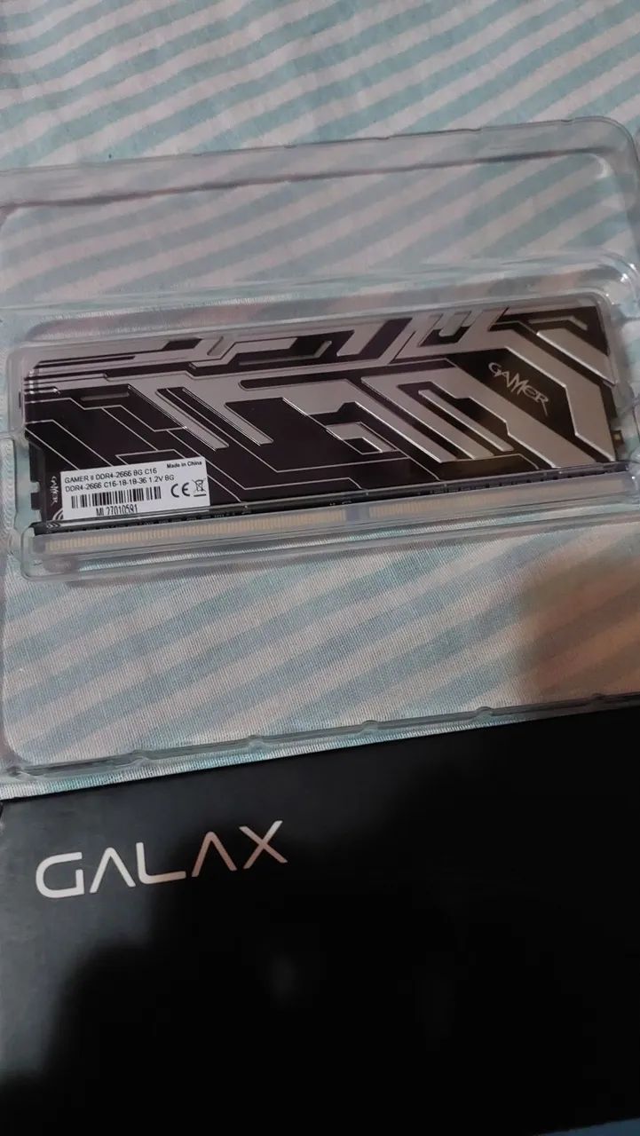 Vendo Memória Ram DDR4 Galax Gamer 2 RGB 16gb (2x8) 2666mhz (Entrego) - Foto 2