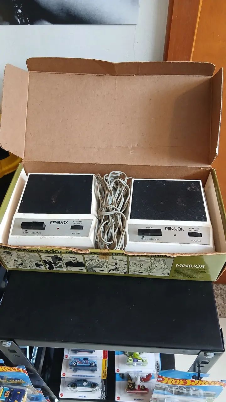 Intercomunicador, babá eletrônica, sem fio da marca Amelco, modelo Minivox - Foto 4