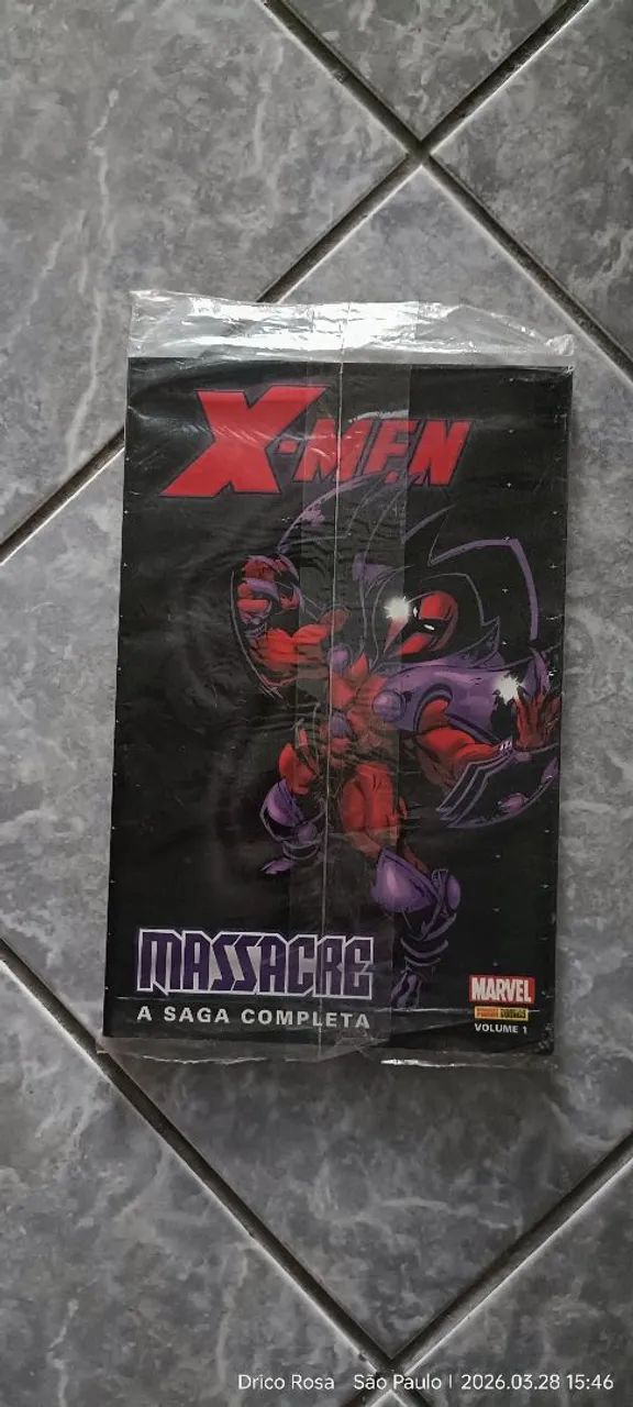 XMen A Era do Apocalipse e Massacre Salvat - Livros e revistas