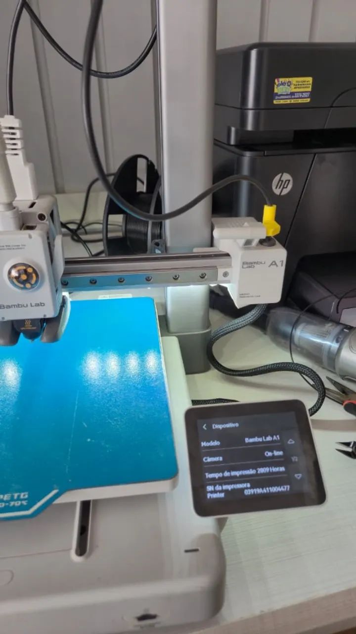 Impressora 3D Bambu Lab A1 com AMS Lite - Funcionando perfeitamente - Foto 2