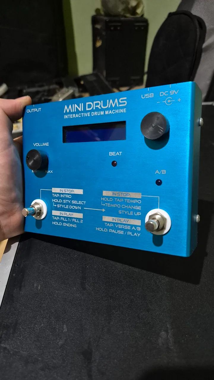 Mini drums (bateria eletrônica)