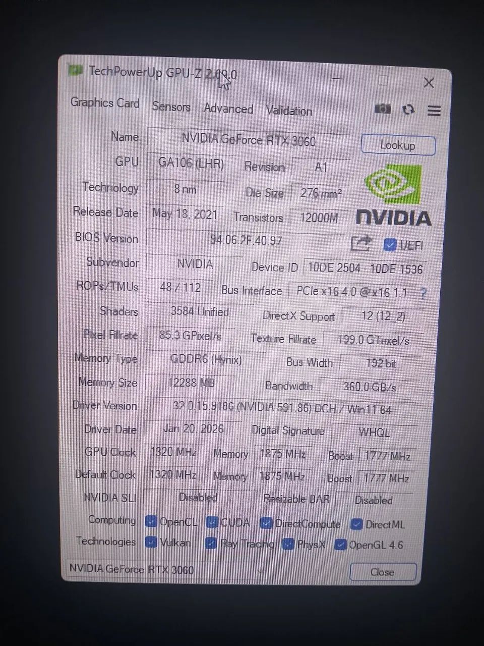 RTX 3060 12 GB - Foto 5