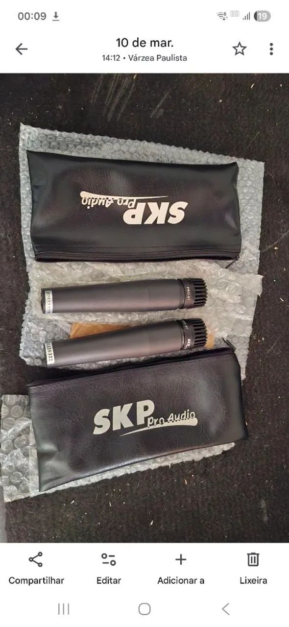 2 microfone SKP 