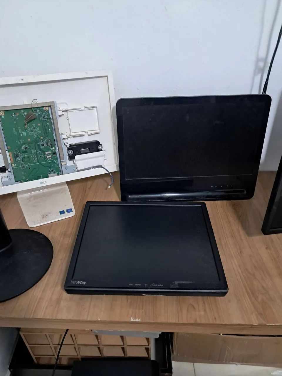 Lote de monitores com e sem defeito. - Foto 2
