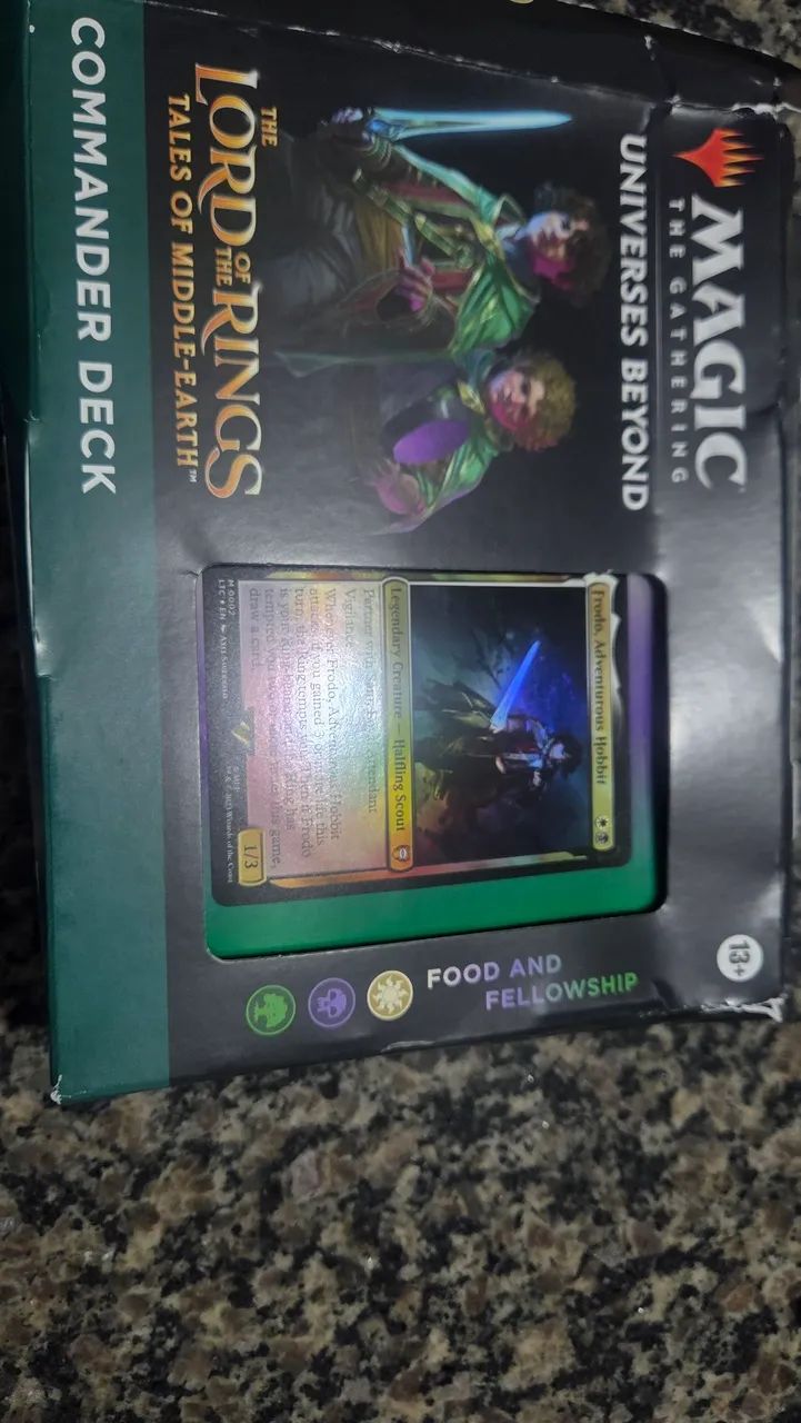 Deck Magic Senhor dos aneis Frodo Lacrado - Foto 2