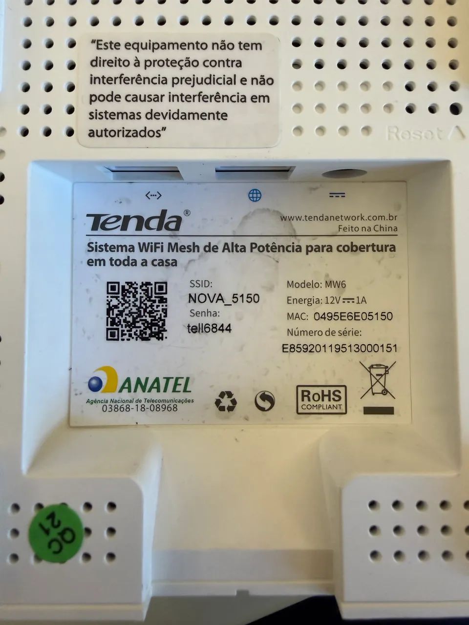 Sistema Mesh WiFi Tenda MW6 (4 Módulos) - Foto 4