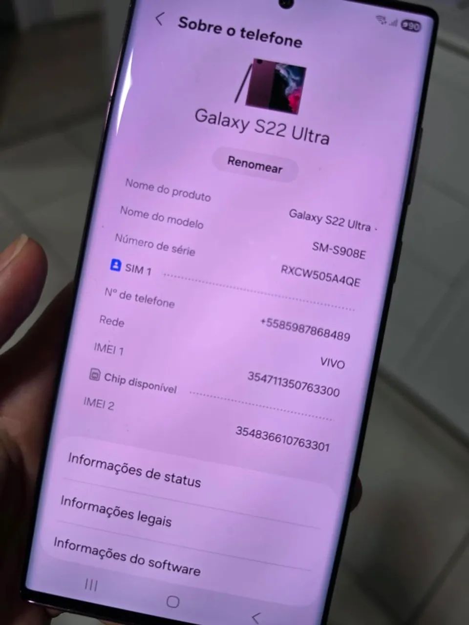 S22 ULTRA ESTADO DE NOVO  - Foto 5