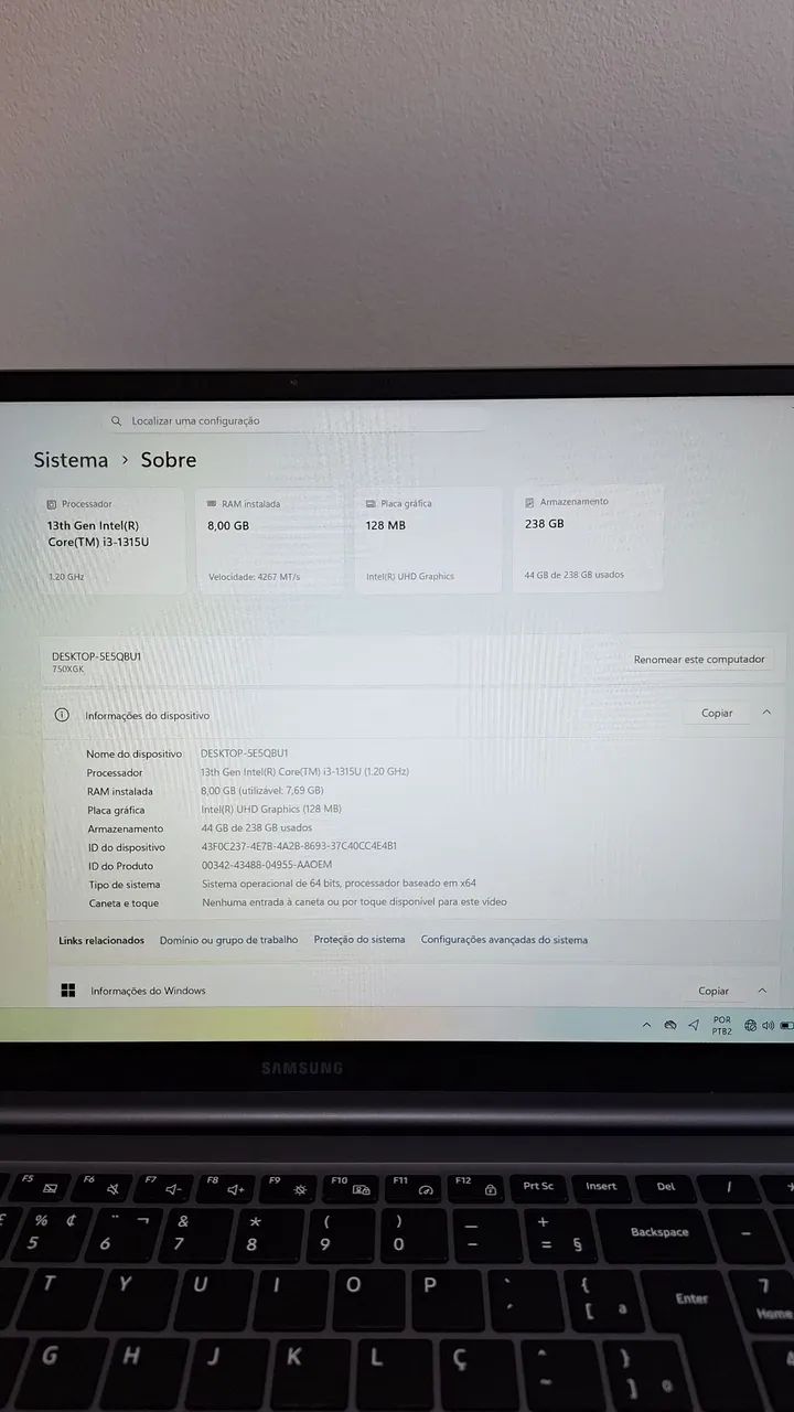Notbook Samsung Galaxy book4 - Foto 2
