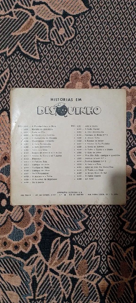 Compacto Disquinho - O Patinho Feio - Foto 2