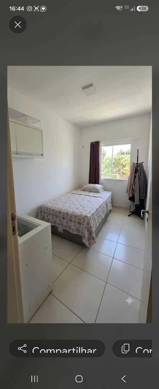 Quarto e wc privativo 