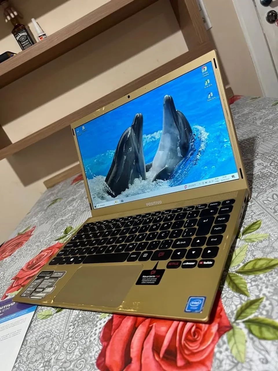 NOTEBOOK GOLD|SSD+4gbRAM|WIN10+BATERIA OK|NOTEBOOK POSITIVO