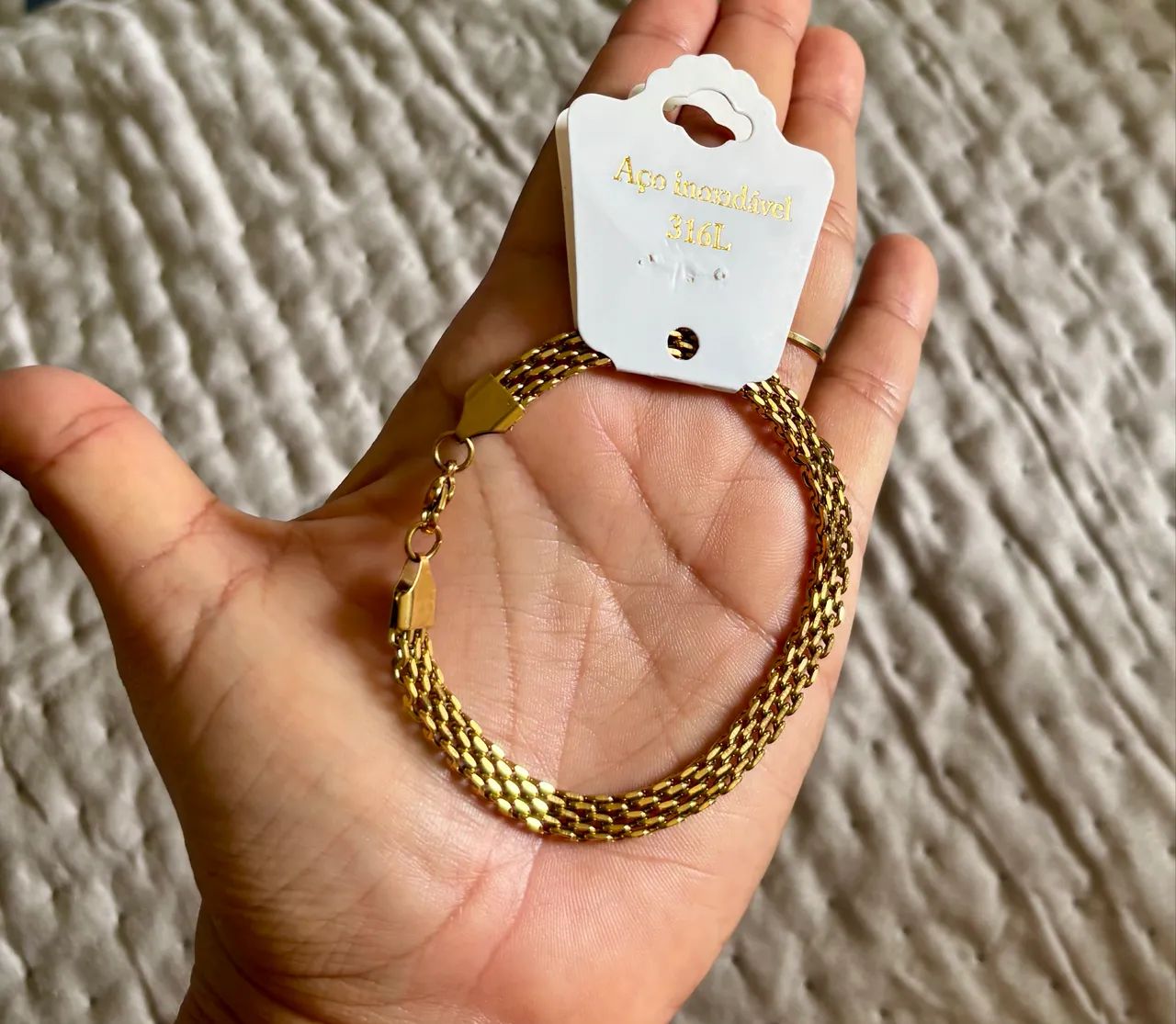 Pulseiras masculinas de aço inoxidável 