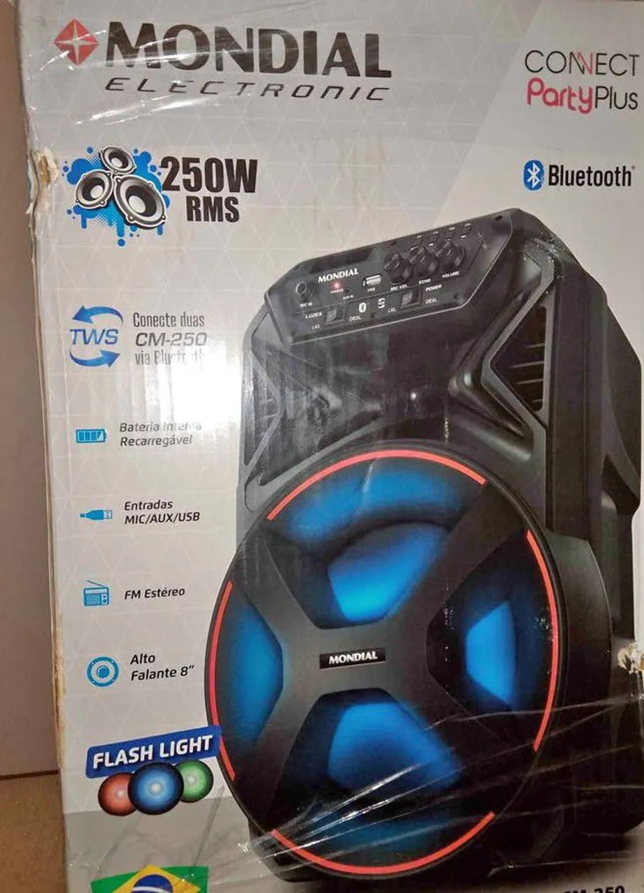 Vendo uma caixa de som nova via bluetooth  - Foto 3