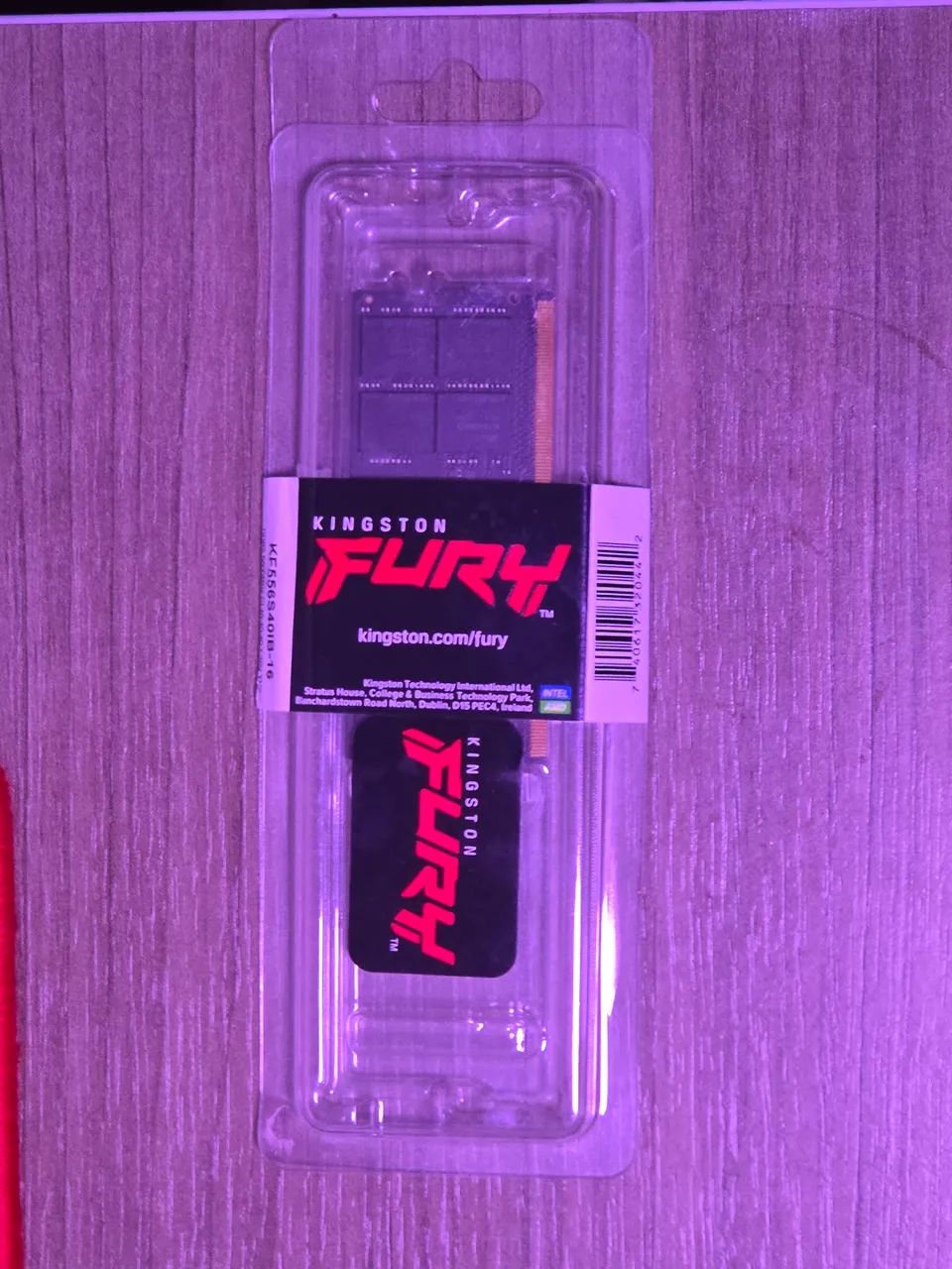 Memória RAM kingston fury impact 16GB ddr5 5600mhz notebook