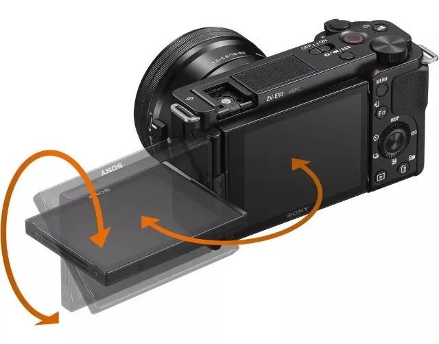 ZVE10 + lente 16-50mm Lacrada câmera sony alpha ZV-E10 ZVE-10, só falo whats, não falo olx - Foto 3