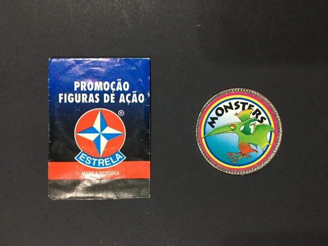 Kit com 3 Medalhões (Tazo Metálico) da Promoção Figuras de Ação da Estrela dos Anos 90 - Foto 5