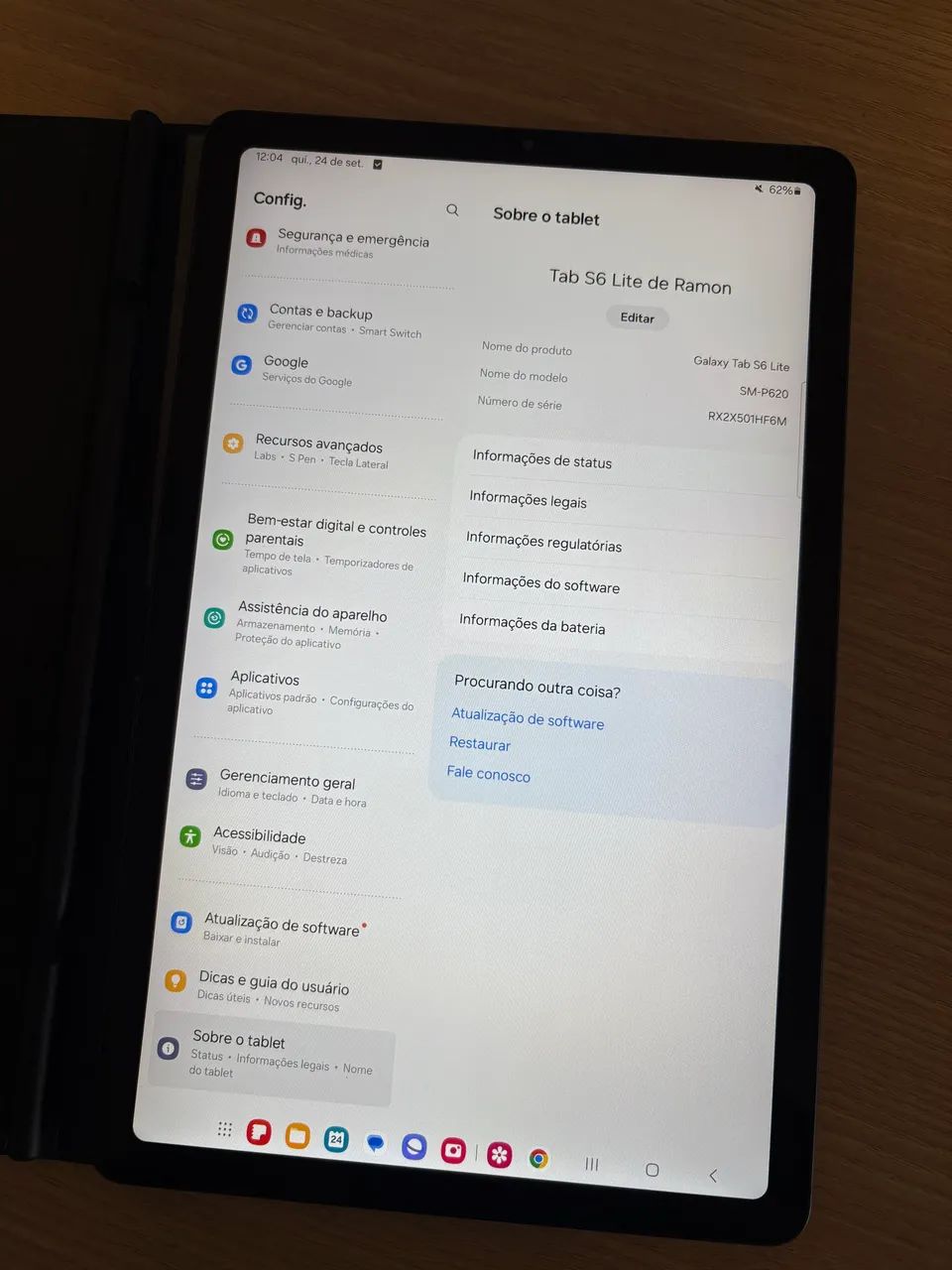 Tablet Samsung S6 Lite  - Foto 5