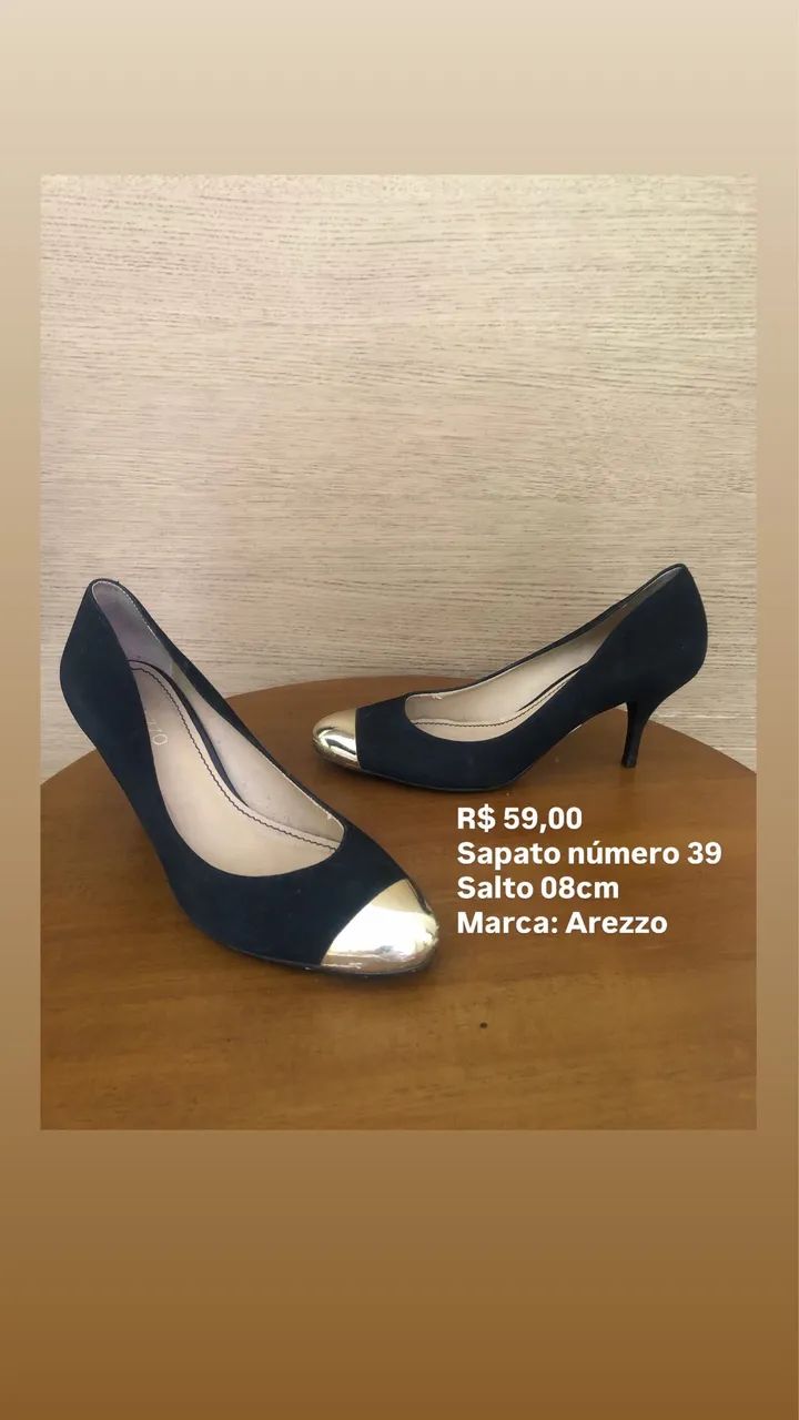 Sapato número 39 Arezzo - Foto 2