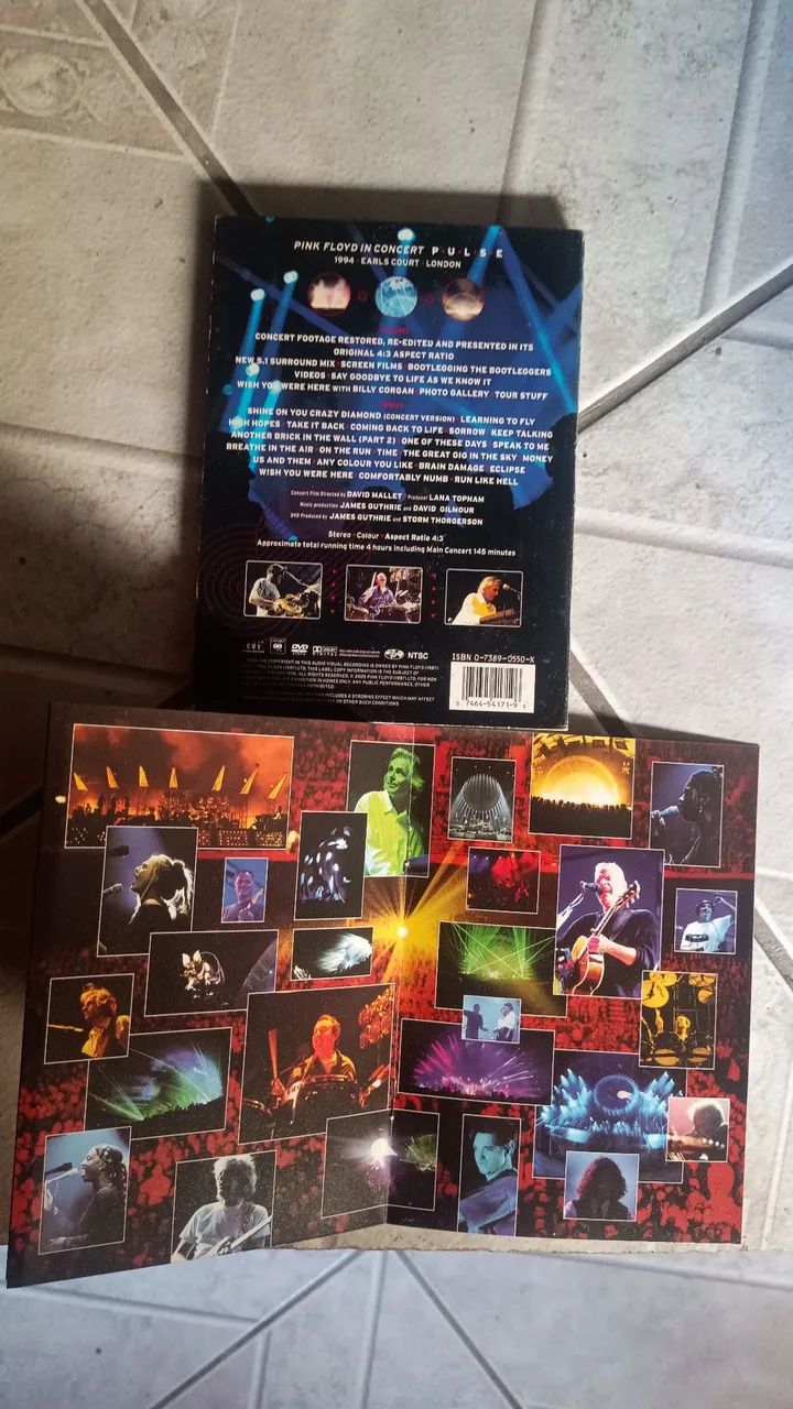 DvD - Pink Floyd Pulse Duplo - Foto 4