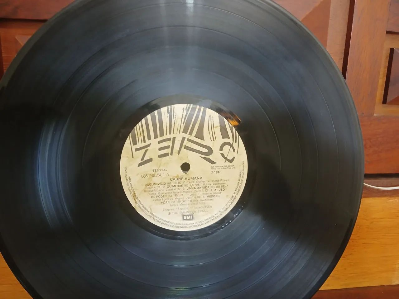 LP da banda ZERO "Carne Humana"  - Foto 2