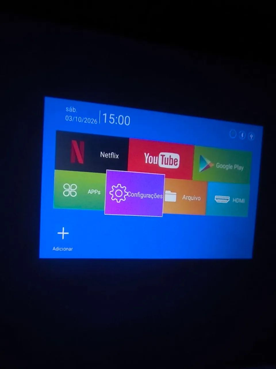 Projetor 4k Android HY300 - Foto 3