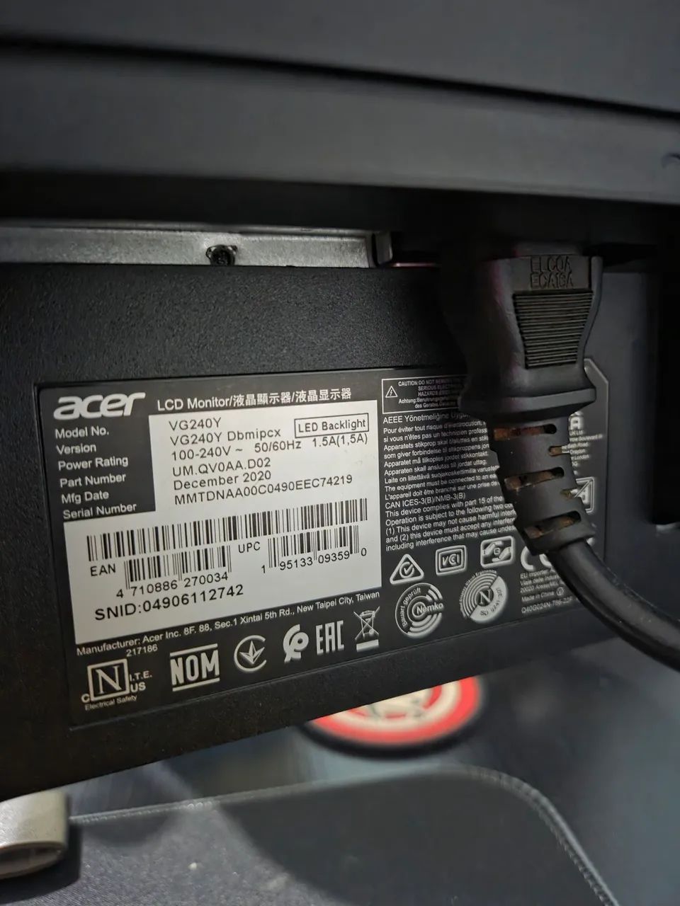 Monitor gamer 1ms - Foto 5