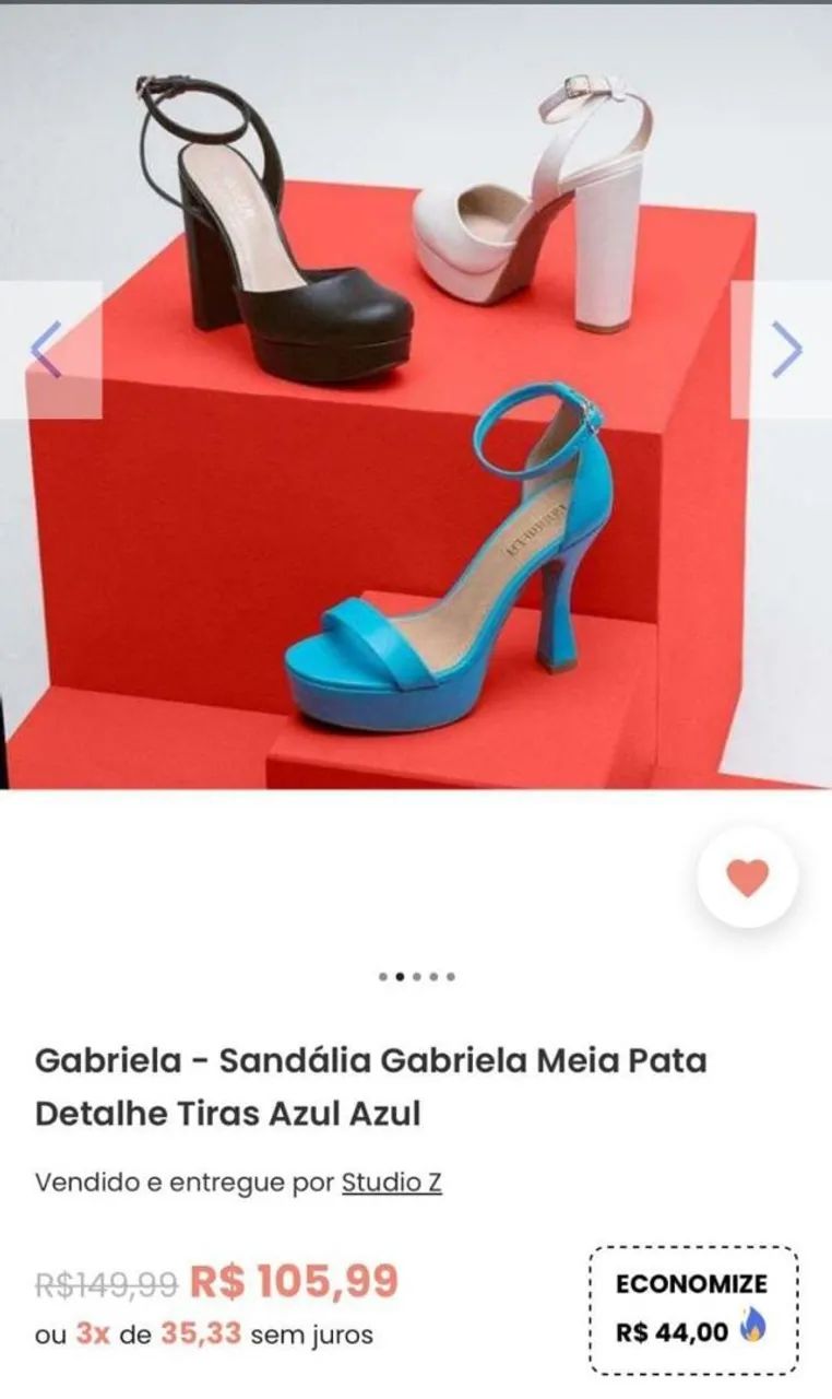 Sandália nova número 36 - Foto 2