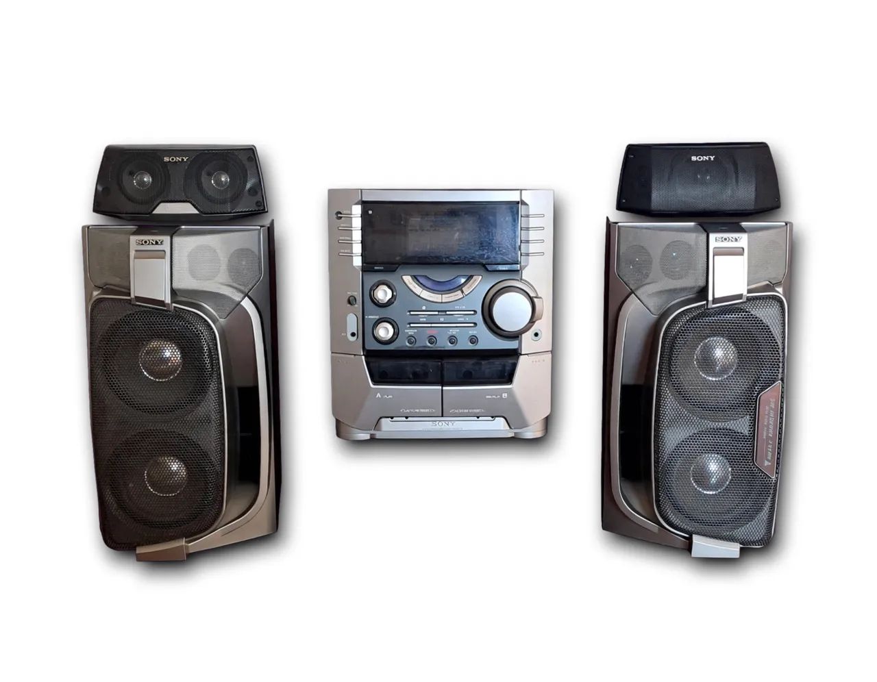 sona CD アルバム DVD セット まとめ Som Mini System SONY MHC-DX7 COMPLETO + De 100 cds de brinde
