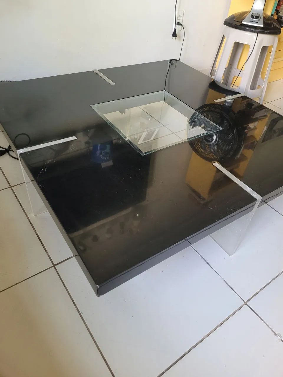 Promoção 2 mesas para sala (Centro e Canto) - Foto 2