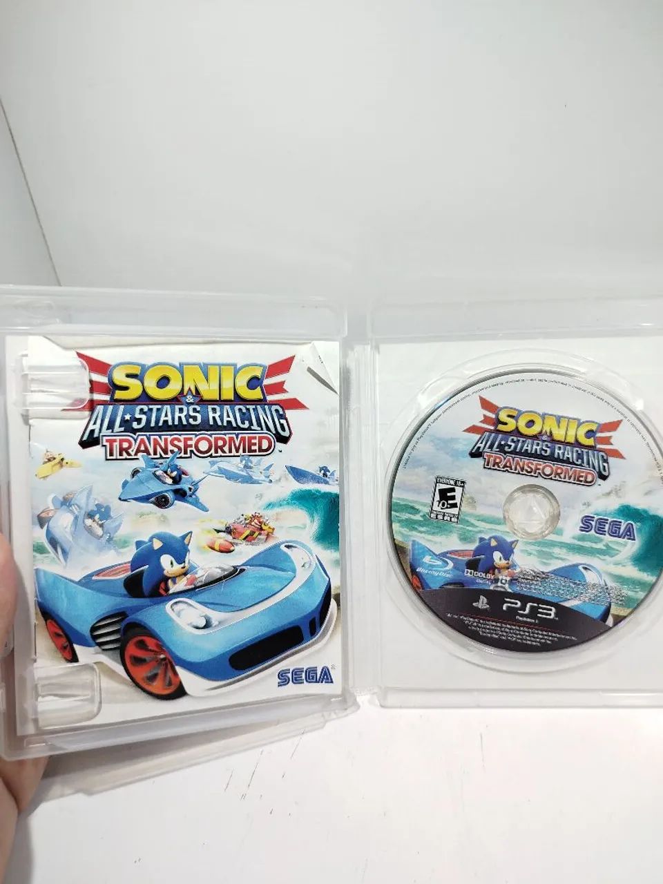 Jogo Sonic ALL Star Racing Transformers para ps3. - Foto 4