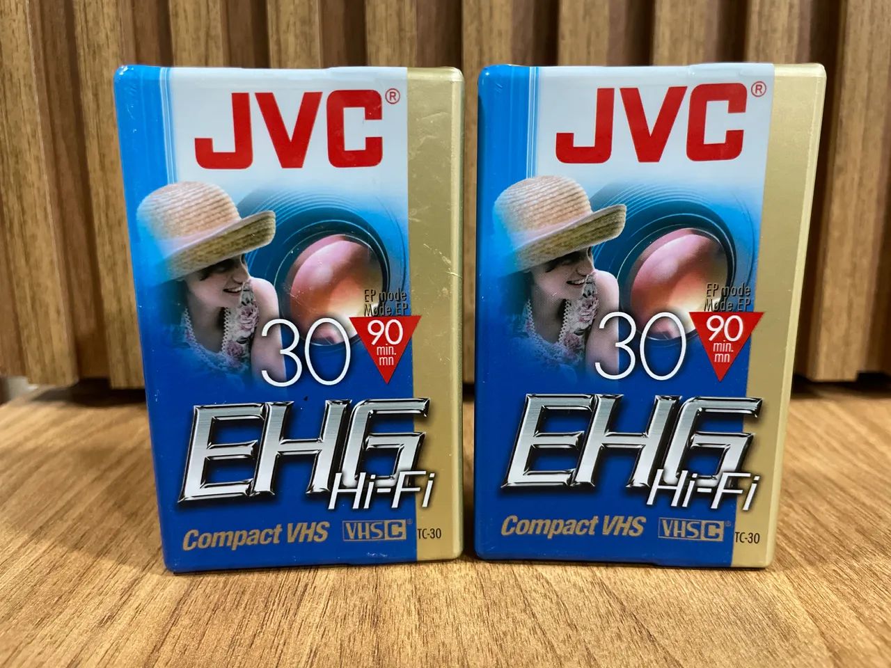 Fita  VHS JVC Compact VHS EHG 30 - Foto 2