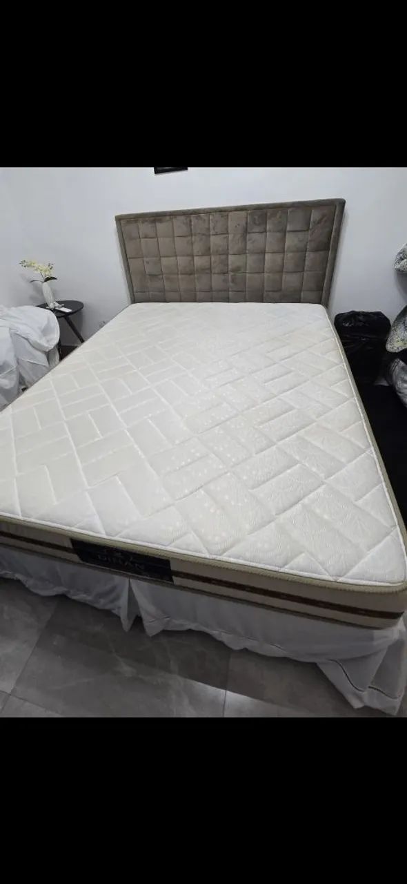 CAMA QUEEN MOLAS ENSACADAS (COLCHÃO + BOX)- DR DO SONO - Foto 3