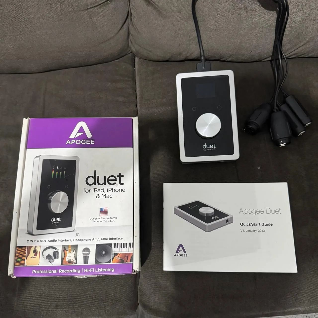 Interface de áudio Duet 2 Apogee - Instrumentos musicais - Jardim