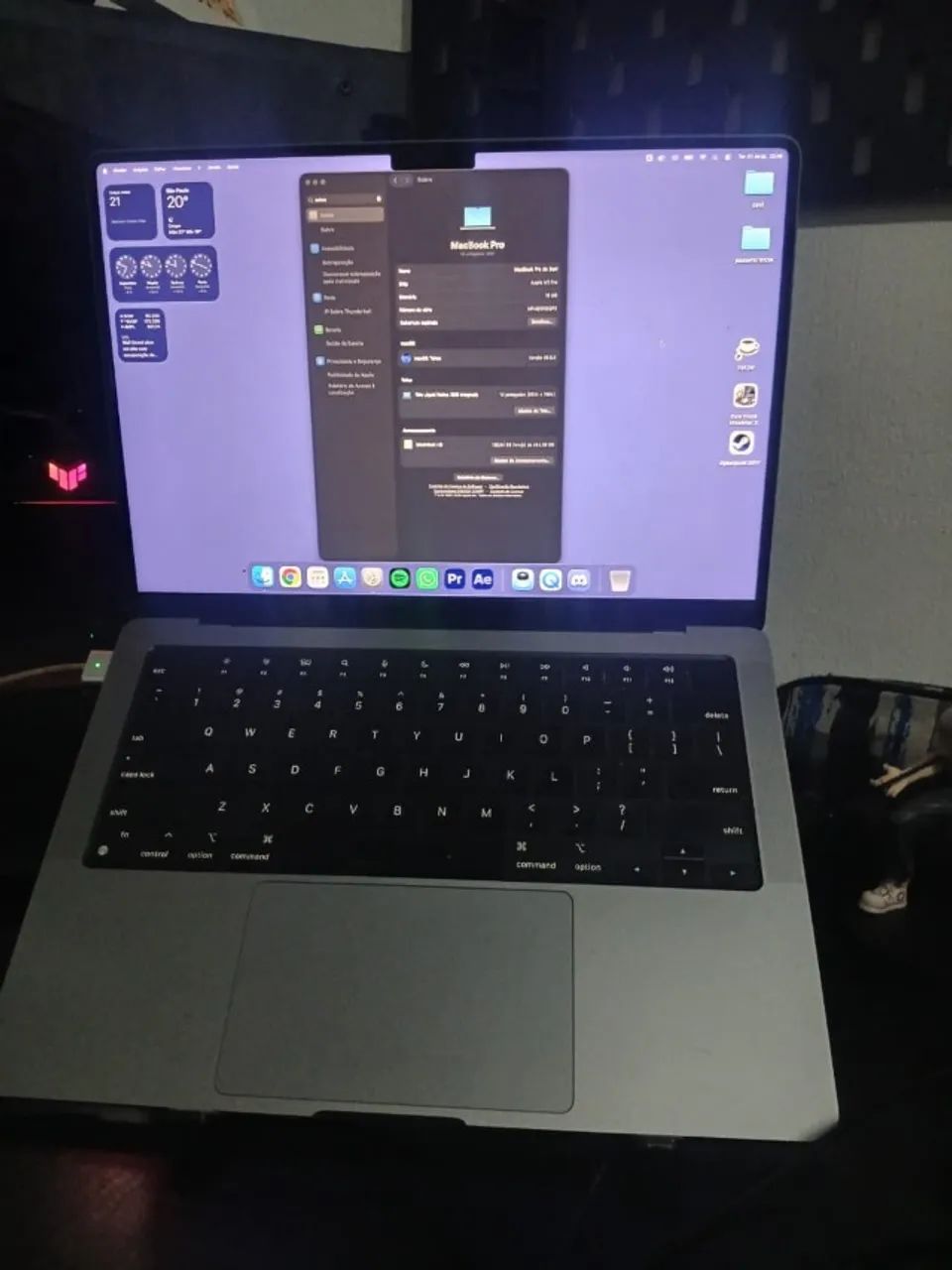 MacBook M1 Pro (16GB/ SSD 512 GB) - Foto 2